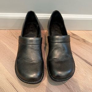 Born Pewter Slip On Clog